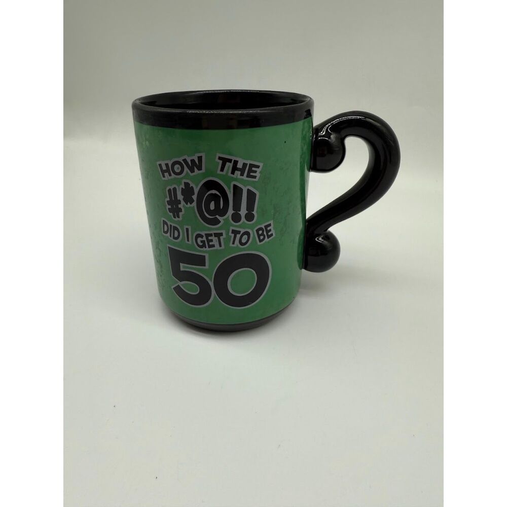 Turning 50 Coffee Cup